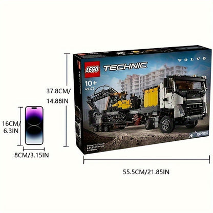 42175 LEGO Technic Volvo FMX Truck & EC230 Electric Excavator Building Toy,It Is an Excellent Gift for Boys And Girls Aged 10 And Above Who Enjoy Heavy Building Models