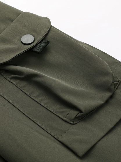 Men's New Casual Detachable Hooded Windbreaker Jacket, High Quality Polyester Bomber Coat with Multi-Pockets, Lightweight & Breathable for Outdoor Hiking, Bike Riding, and Casual Wear, 2022 Spring & Autumn Sport Jacket