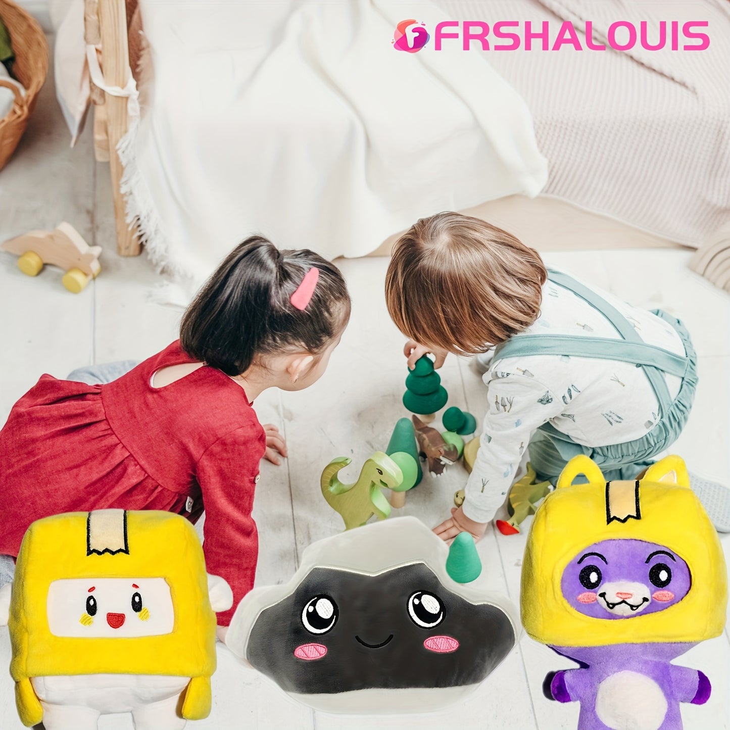 [Giocattoli di peluche Foxy] 3 pezzi FRSHALOUIS Foxy e Boxy Peluche Rocky Lanky Peluche - Il miglior regalo di compleanno per Natale