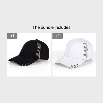 1pc Unisex Trendy K-pop Inspired Cap, Trendy Hats